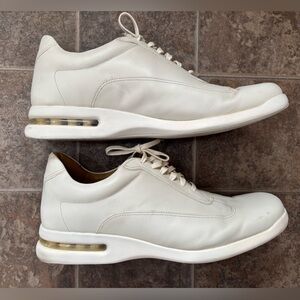 Cole Haan White Leather Sneakers